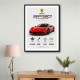 Ferrari SF90 Stradale Red Sports Car Wall Art