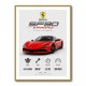 Ferrari SF90 Stradale Red Sports Car Wall Art