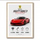 Ferrari SF90 Stradale Red Sports Car Wall Art