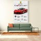 Laferrari Hypercar Performance Wall Art