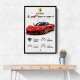 Laferrari Hypercar Performance Wall Art