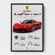 Laferrari Hypercar Performance Wall Art