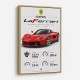 Laferrari Hypercar Performance Wall Art