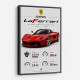 Laferrari Hypercar Performance Wall Art
