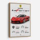Laferrari Hypercar Performance Wall Art