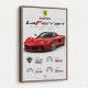 Laferrari Hypercar Performance Wall Art