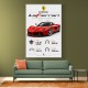 Laferrari Hypercar Performance Wall Art