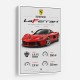 Laferrari Hypercar Performance Wall Art