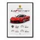 Laferrari Hypercar Performance Wall Art
