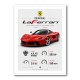 Laferrari Hypercar Performance Wall Art