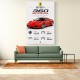 Ferrari 360 Modena Sports Car Wall Art