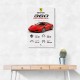 Ferrari 360 Modena Sports Car Wall Art
