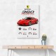 Ferrari 360 Modena Sports Car Wall Art