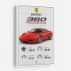 Ferrari 360 Modena Sports Car Wall Art