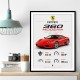 Ferrari 360 Modena Sports Car Wall Art