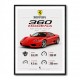 Ferrari 360 Modena Sports Car Wall Art