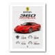 Ferrari 360 Modena Sports Car Wall Art