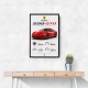 Ferrari 599 GTO Stats Wall Art