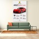 Ferrari 812 Superfast Sportscar Wall Art