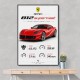 Ferrari 812 Superfast Sportscar Wall Art