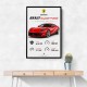 Ferrari 812 Superfast Sportscar Wall Art