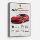 Ferrari 812 Superfast Sportscar Wall Art