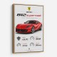 Ferrari 812 Superfast Sportscar Wall Art