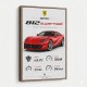 Ferrari 812 Superfast Sportscar Wall Art
