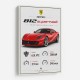 Ferrari 812 Superfast Sportscar Wall Art