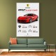 Ferrari 812 Superfast Sportscar Wall Art