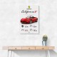 Ferrari California Sport Car Wall Art
