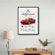 Ferrari California Sport Car Wall Art