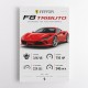 Ferrari F8 Tributo Infographic Wall Art