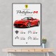 Ferrari Portofino M Car Art Print