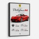 Ferrari Portofino M Car Art Print