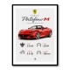 Ferrari Portofino M Car Art Print