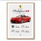 Ferrari Portofino M Car Art Print