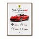 Ferrari Portofino M Car Art Print