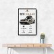 Porsche 911 Dakar Car Specs Art Print