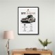 Porsche 911 Dakar Car Specs Art Print