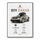 Porsche 911 Dakar Car Specs Art Print
