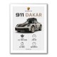 Porsche 911 Dakar Car Specs Art Print