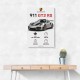 Porsche 911 GT2 RS Specs Art Print