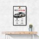 Porsche 911 GT2 RS Specs Art Print