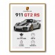 Porsche 911 GT2 RS Specs Art Print