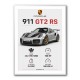 Porsche 911 GT2 RS Specs Art Print