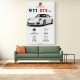 Porsche 911 GT3 Sports Car Wall Art