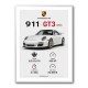 Porsche 911 GT3 Sports Car Wall Art