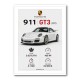 Porsche 911 GT3 Sports Car Wall Art