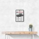 Porsche 911 Targa GTS Statistics Wall Art